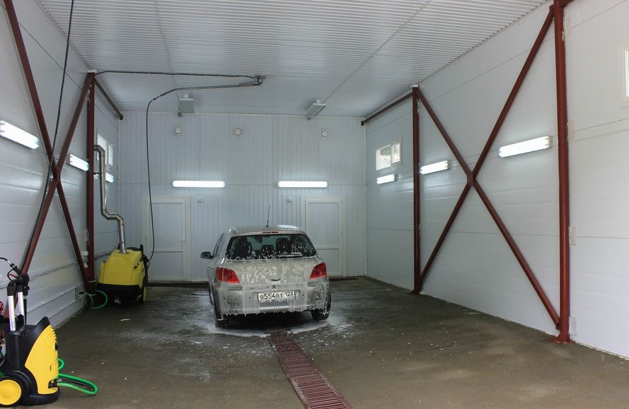 помещение для мойки машин помещение для мойки машин